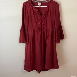 Knox Rose Peasant Dress
